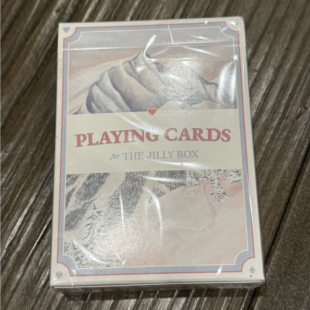 Custom Jilly Box Playing Cards